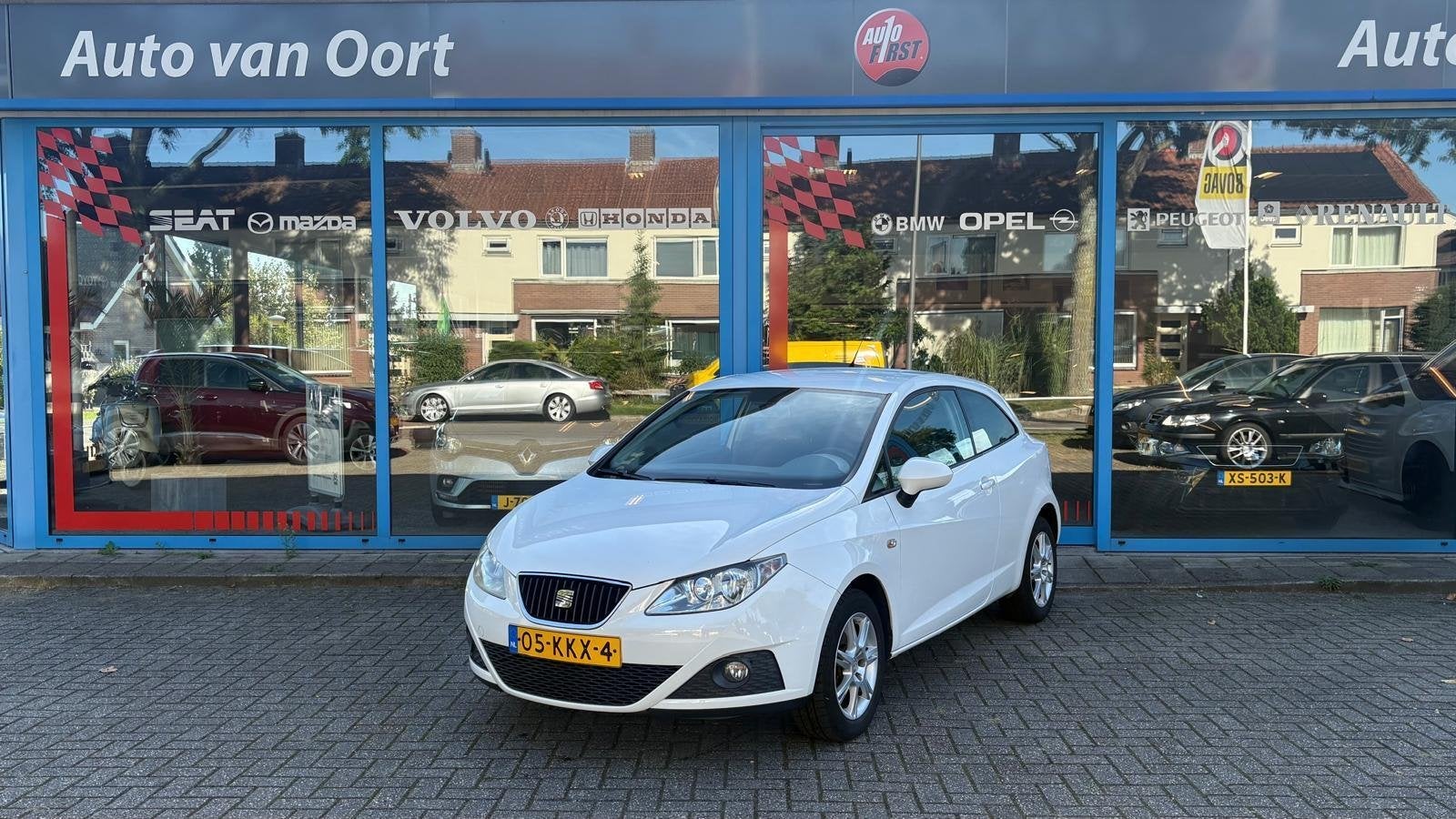Seat Ibiza SC 1.4 Style Clima , Multi stuur , ZEER NETJES, Auto's, Voorwielaandrijving, 86 pk, Gebruikt, 4 cilinders