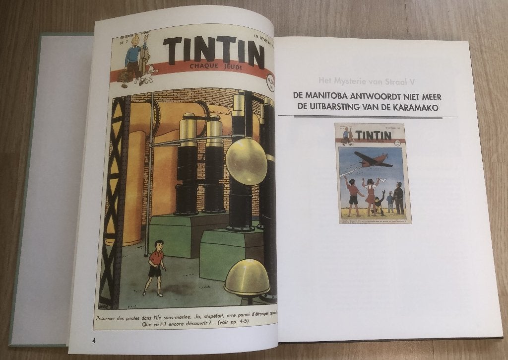 KUIFJE - HET MYSTERIE VAN STRAAL V/DE MANITOBA/DE, Eén stripboek, Ophalen of Verzenden, Zo goed als nieuw, Hergé
