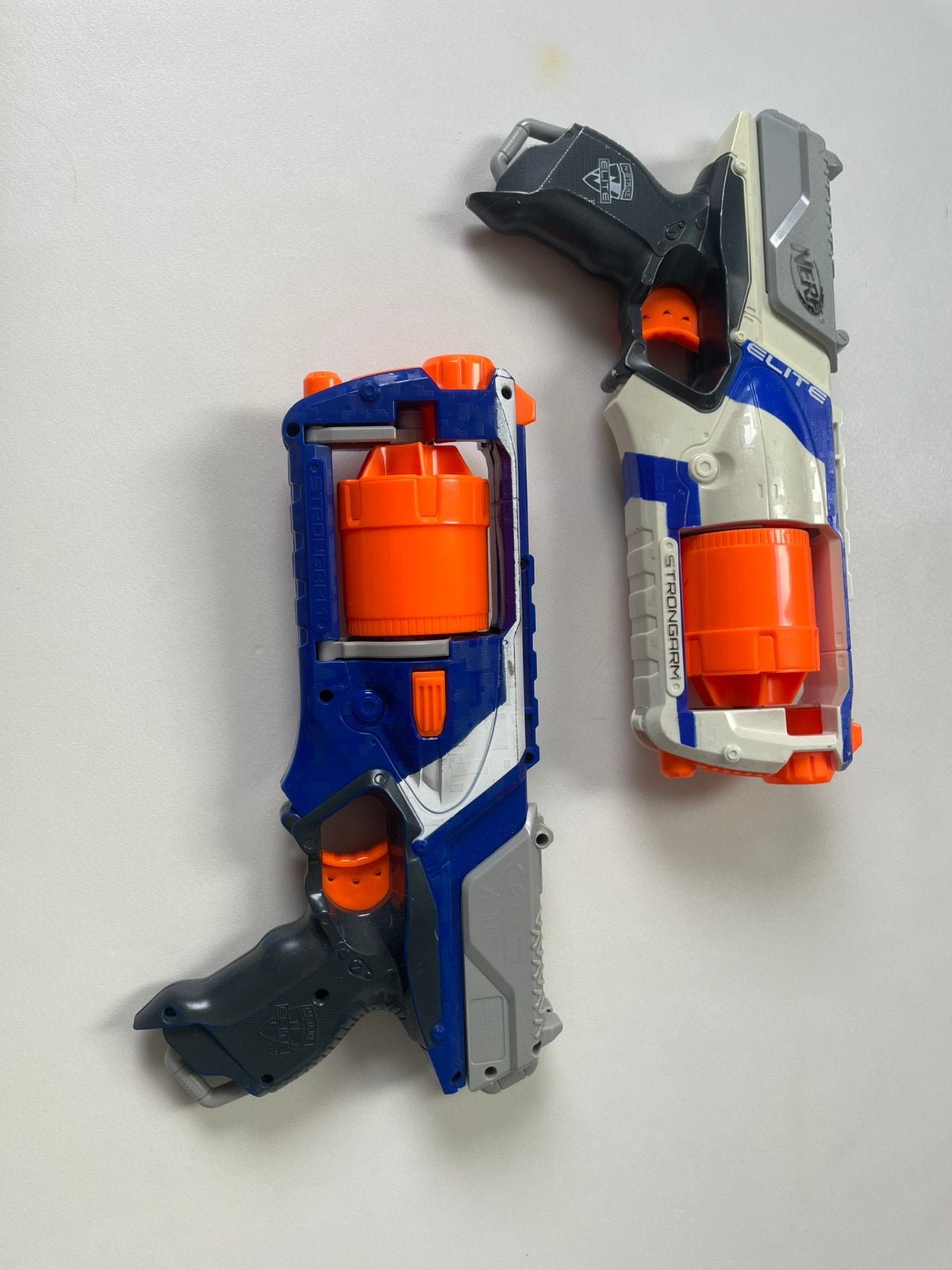 NERF N-Strike Strongarm blasters, Kinderen en Baby's, Speelgoed | Buiten | Actiespeelgoed, Ophalen, Gebruikt