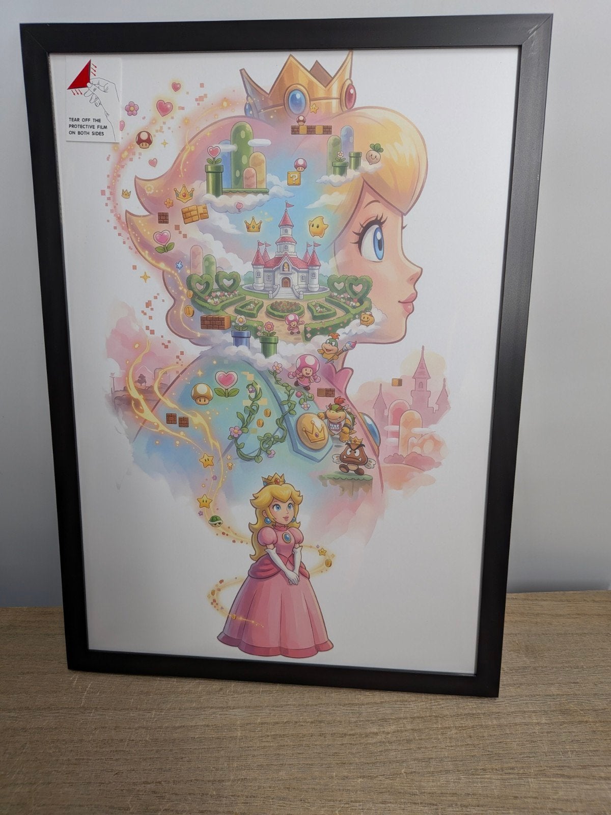 3x Super Mario posters in nieuwe a4 lijsten, Ophalen of Verzenden, Nieuw, A4 of kleiner, Film en Tv