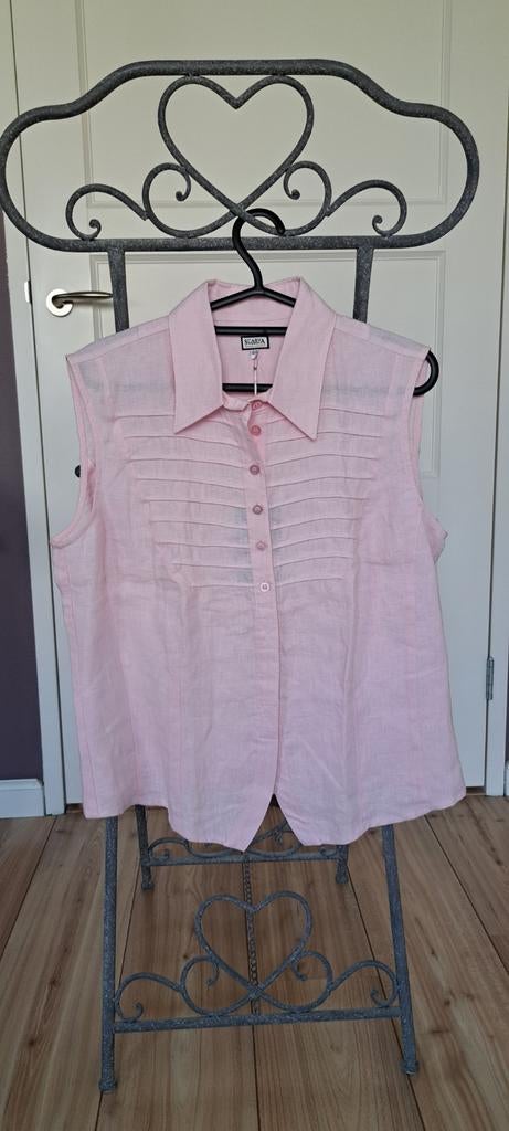 Linnen Scarva blouse nieuw, maat 44, Scarva, Ophalen of Verzenden, Nieuw