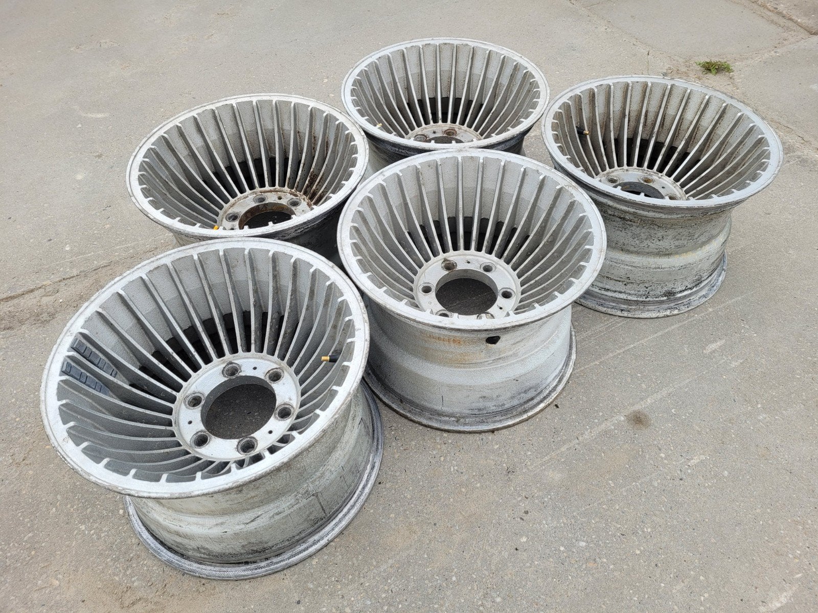 western turbine wheels 15x10, Ophalen, Zo goed als nieuw, Kart