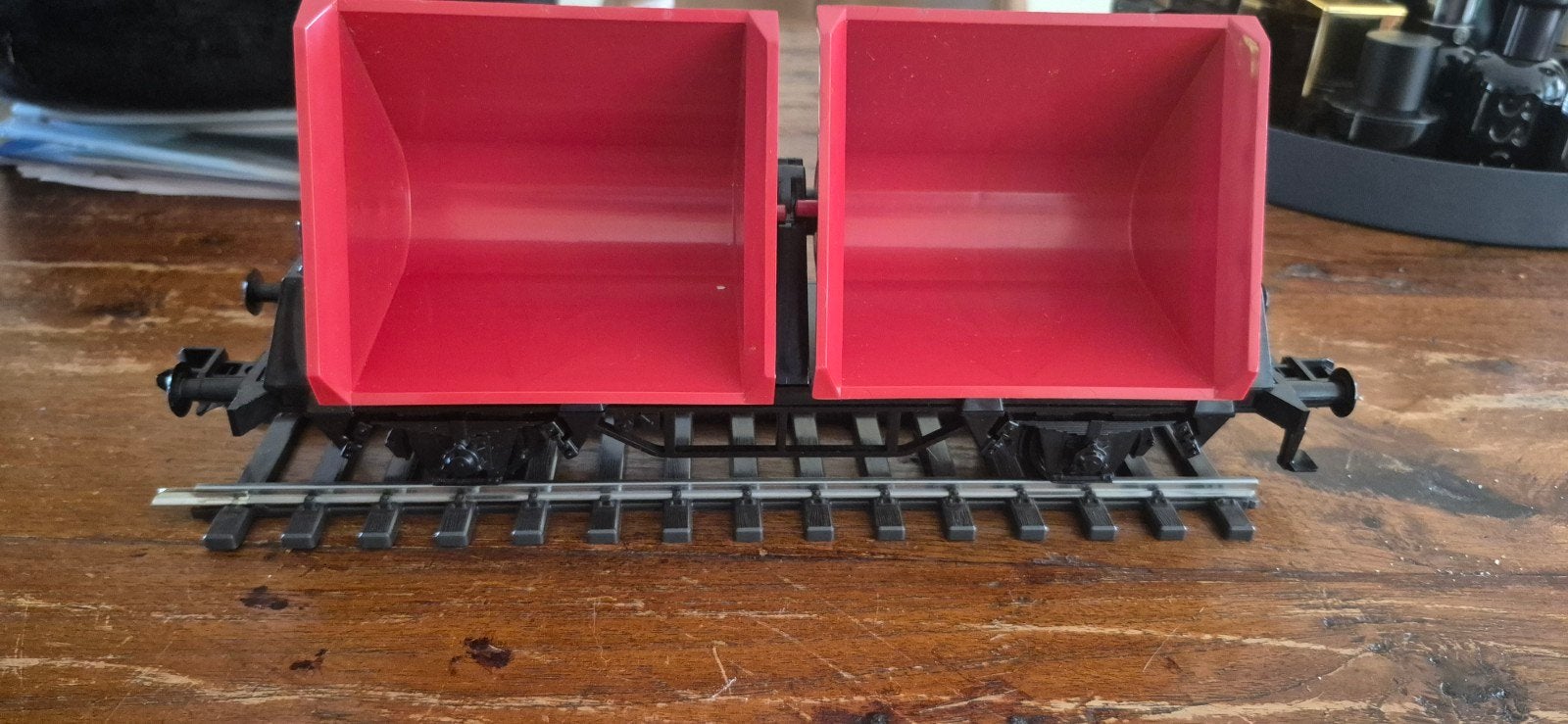 Marklin spoor 1 wagon in prima staat. Komt uit set., Wisselstroom, Wagon, Ophalen of Verzenden, Zo goed als nieuw
