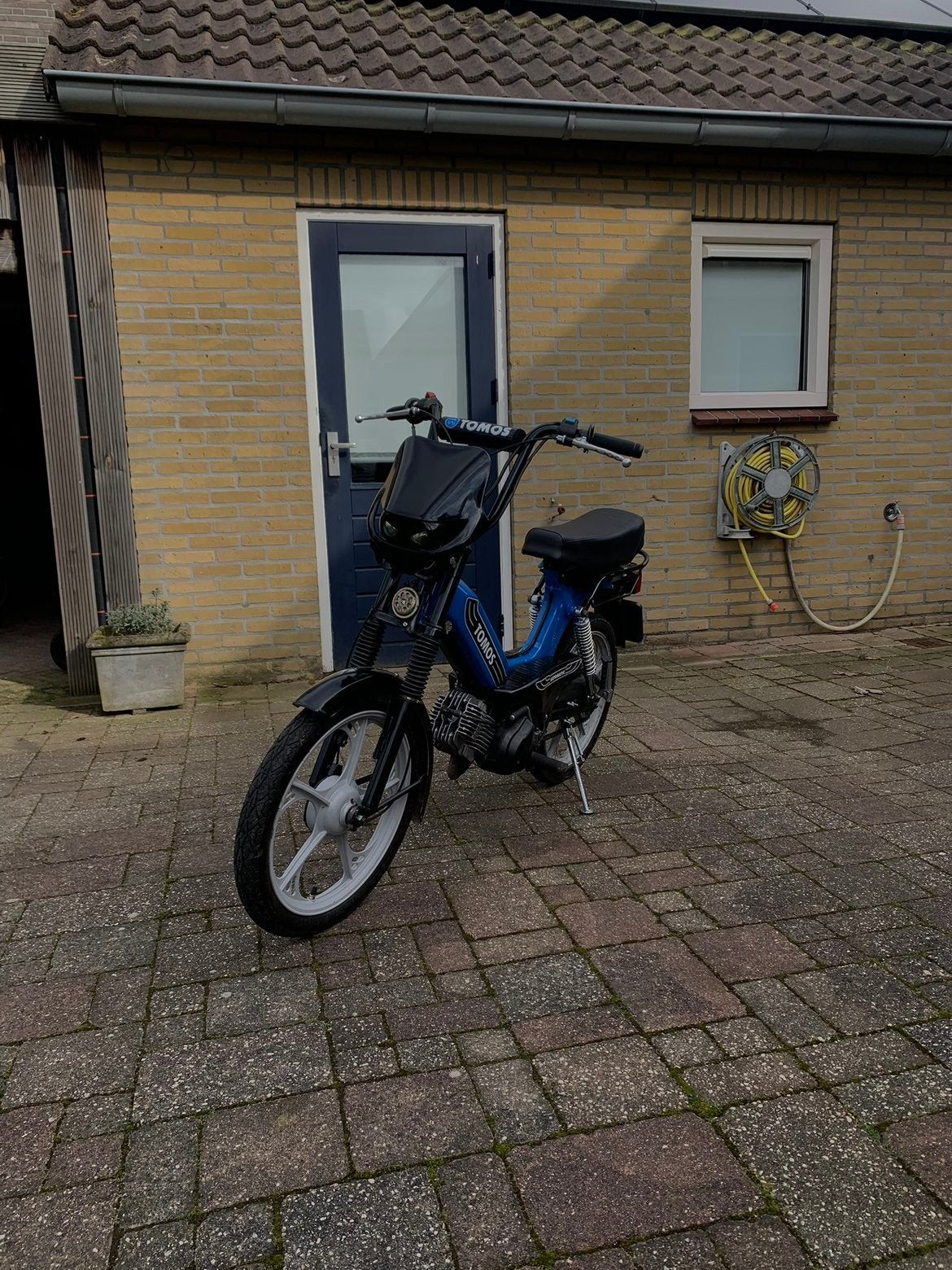 Tomos 65cc gele plaat (ook teruil), Ophalen, Maximaal 45 km/u, 65 cc, Zo goed als nieuw