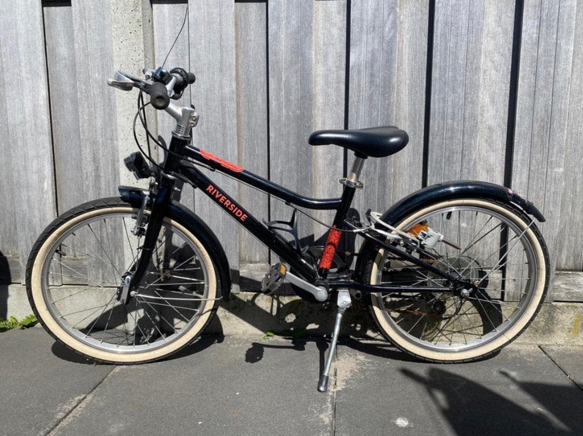 20 inch meisjes fiets, Ophalen, Gebruikt, Velgrem, Versnellingen