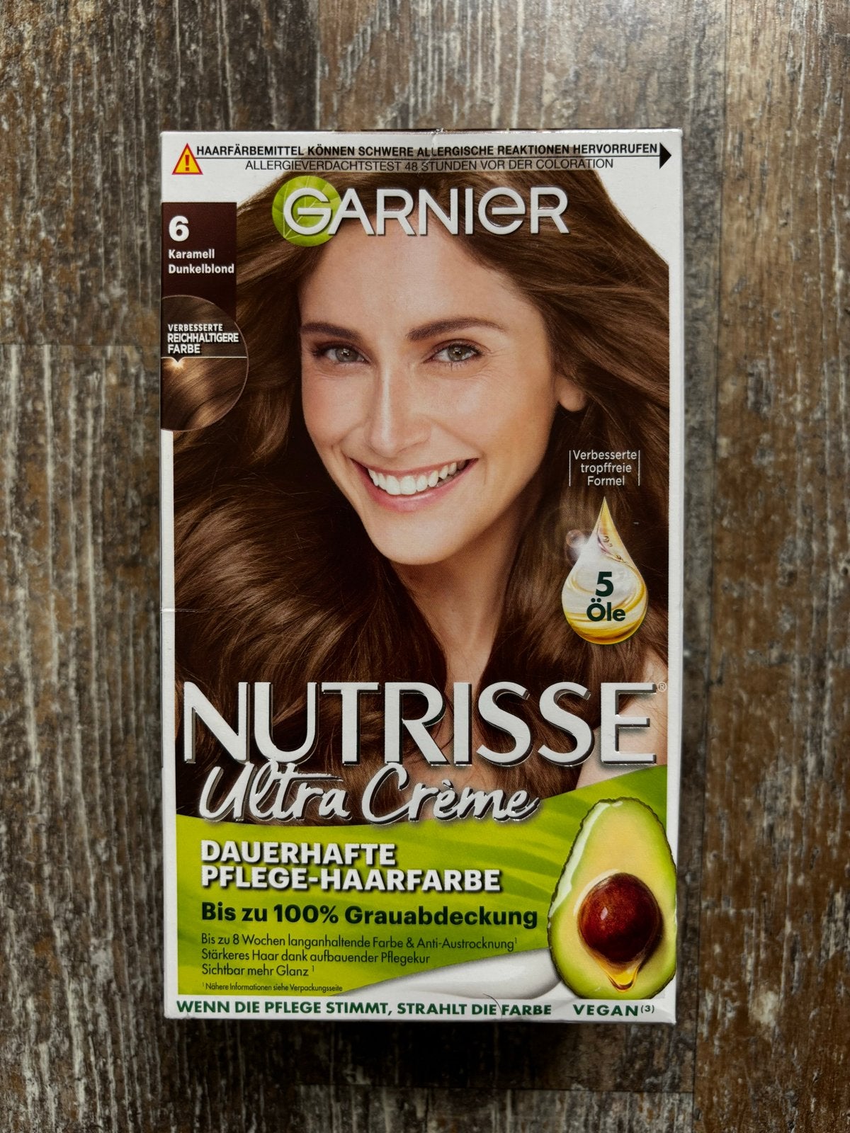 Garnier Nutrisse Ultra Crème Nr. 6 Caramel Donkerblond, Ophalen of Verzenden, Nieuw, Haarverzorger of -hersteller