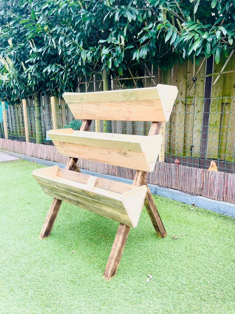 Aardbeien plantenbak fruitteelt bloemenbak potten, Tuin en Terras, Bloembakken en Plantenbakken, Ophalen, Minder dan 30 cm, Nieuw