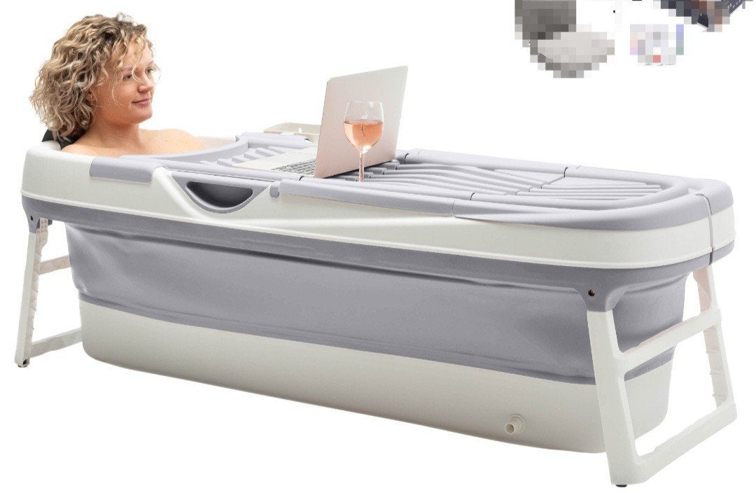 Opvouwbaar HelloBath Bad - Compact en Comfortabel, Ophalen