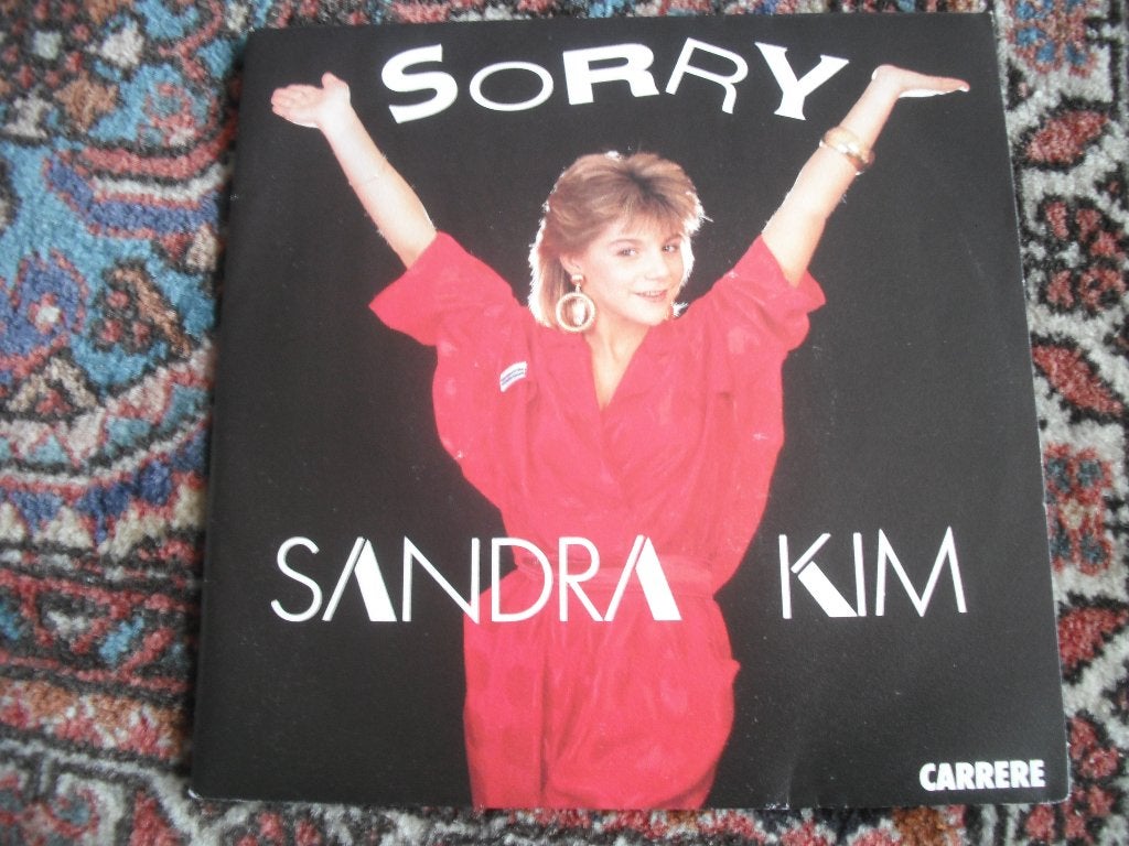 Sandra Kim - Sorry (boz), Ophalen of Verzenden, Zo goed als nieuw, Pop