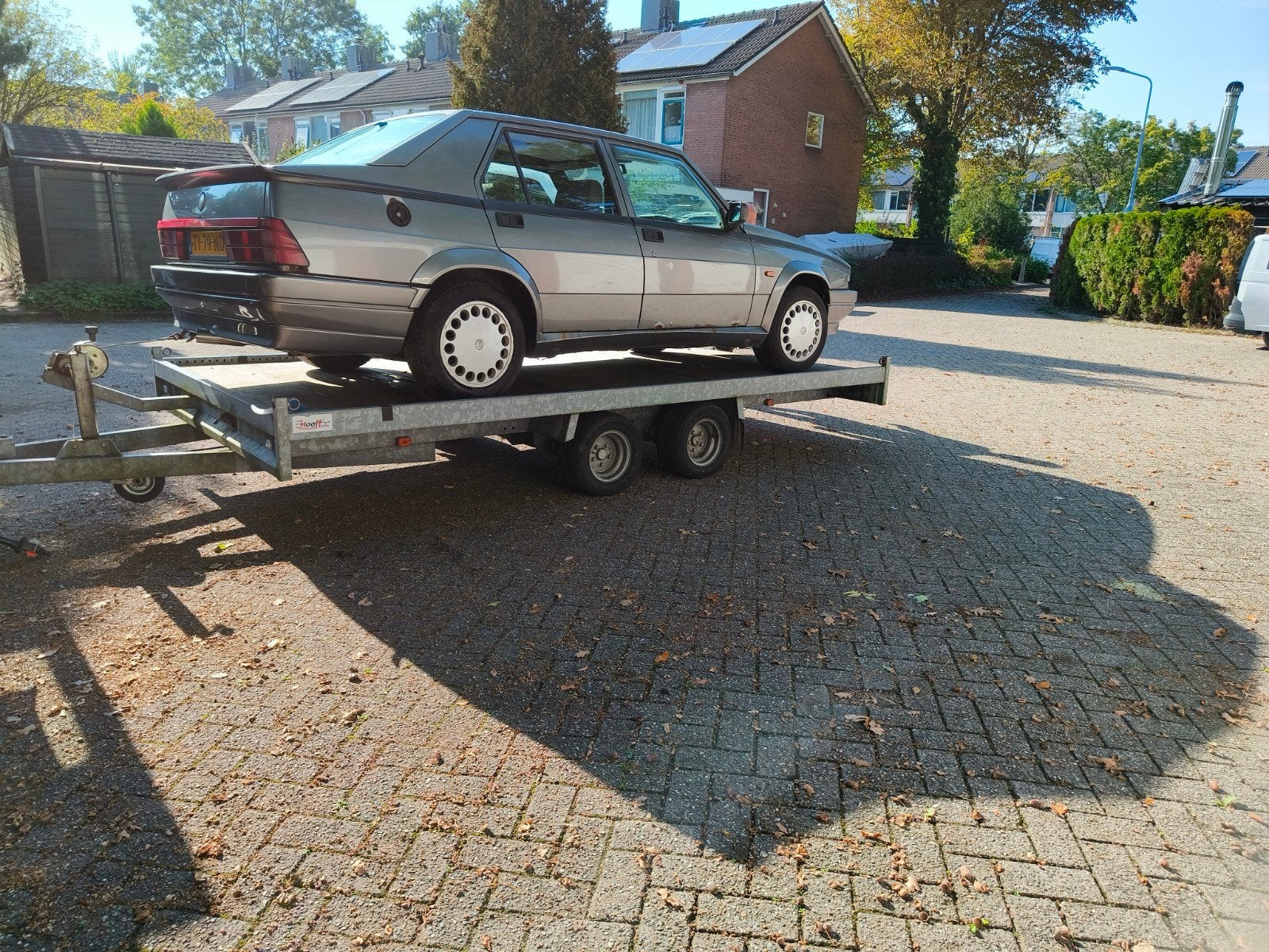 Opknapper! Alfa Romeo 75 2.0 Twin Spark 1989 Grijs, foto 6