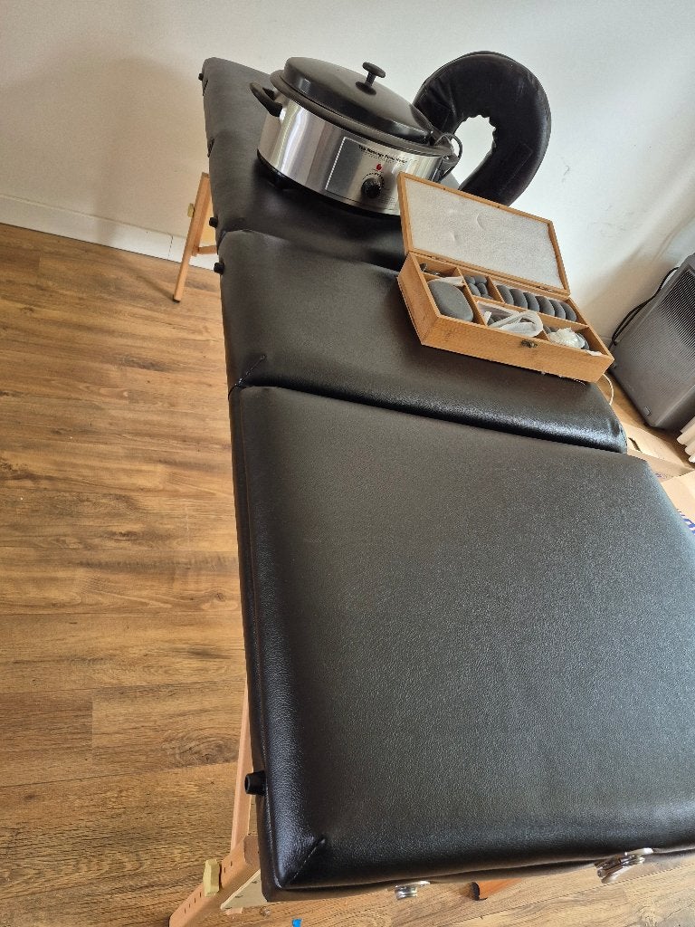 massagetafel (mobiel), Ophalen, Zo goed als nieuw, Massagetafel