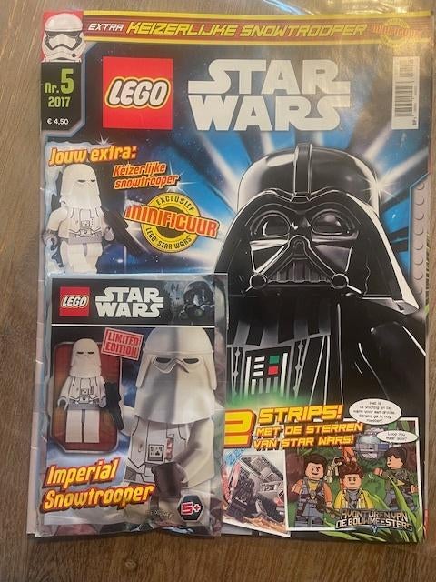 LEGO Star Wars Magazine Nr.5 uit 2017, Ophalen of Verzenden, Zo goed als nieuw, Muziek, Film of Tv