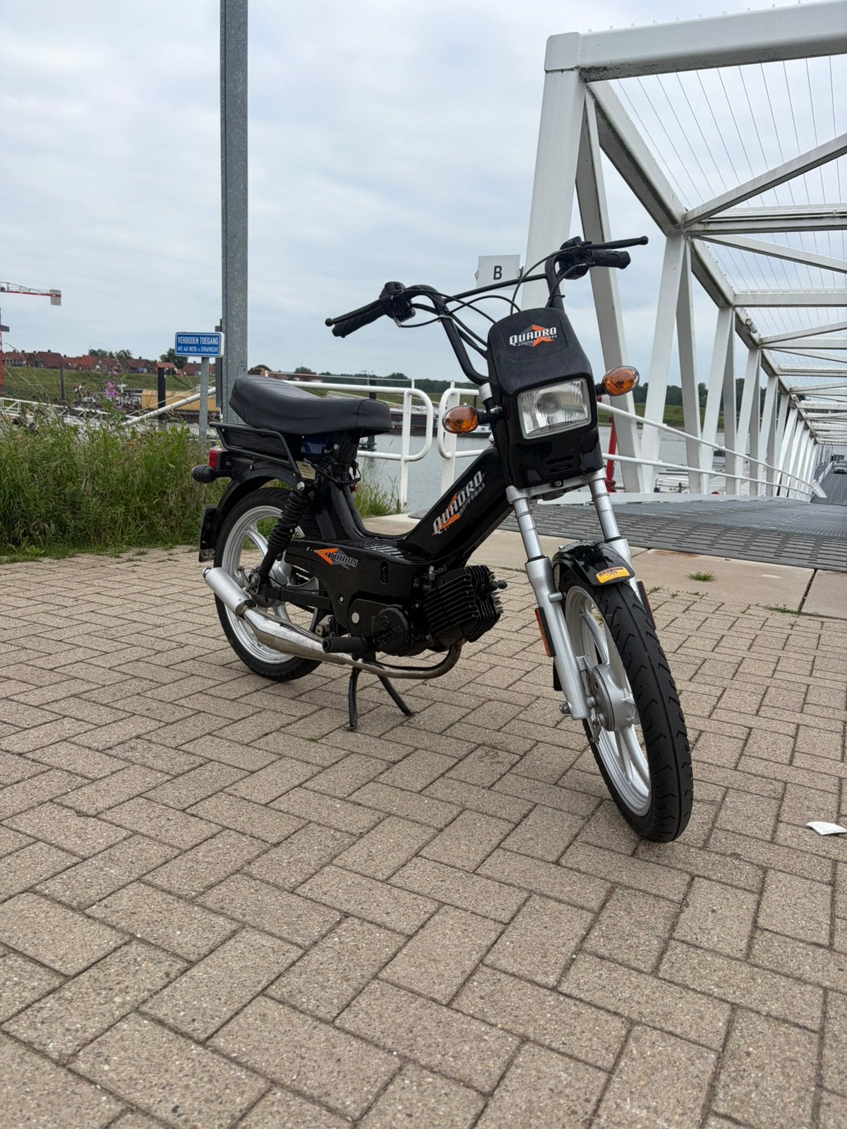 Tomos quadro E start uit 2014, Fietsen en Brommers, Ophalen, Zo goed als nieuw, Quadro