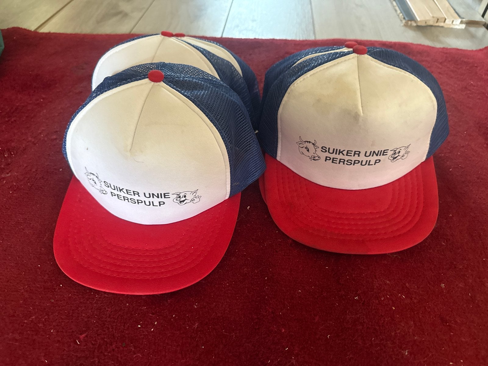 Suiker Unie Perspulp petten - Set van 4, Ophalen, Gedragen, One size fits all, Pet