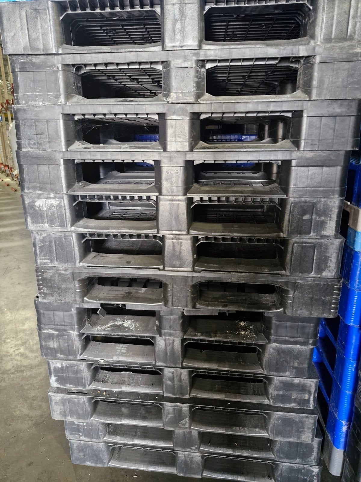 kunststof pallets plastic pallets te koop, Ophalen