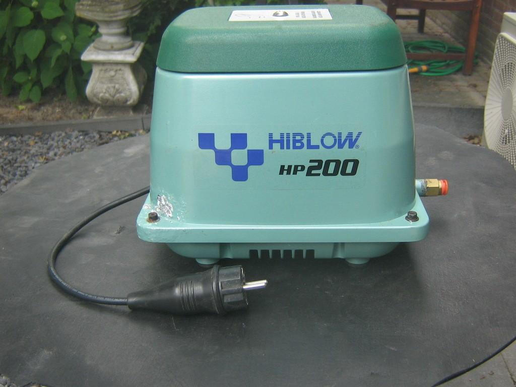 Hiblow Vijverpomp, Ophalen of Verzenden, Gebruikt, Vijverpomp