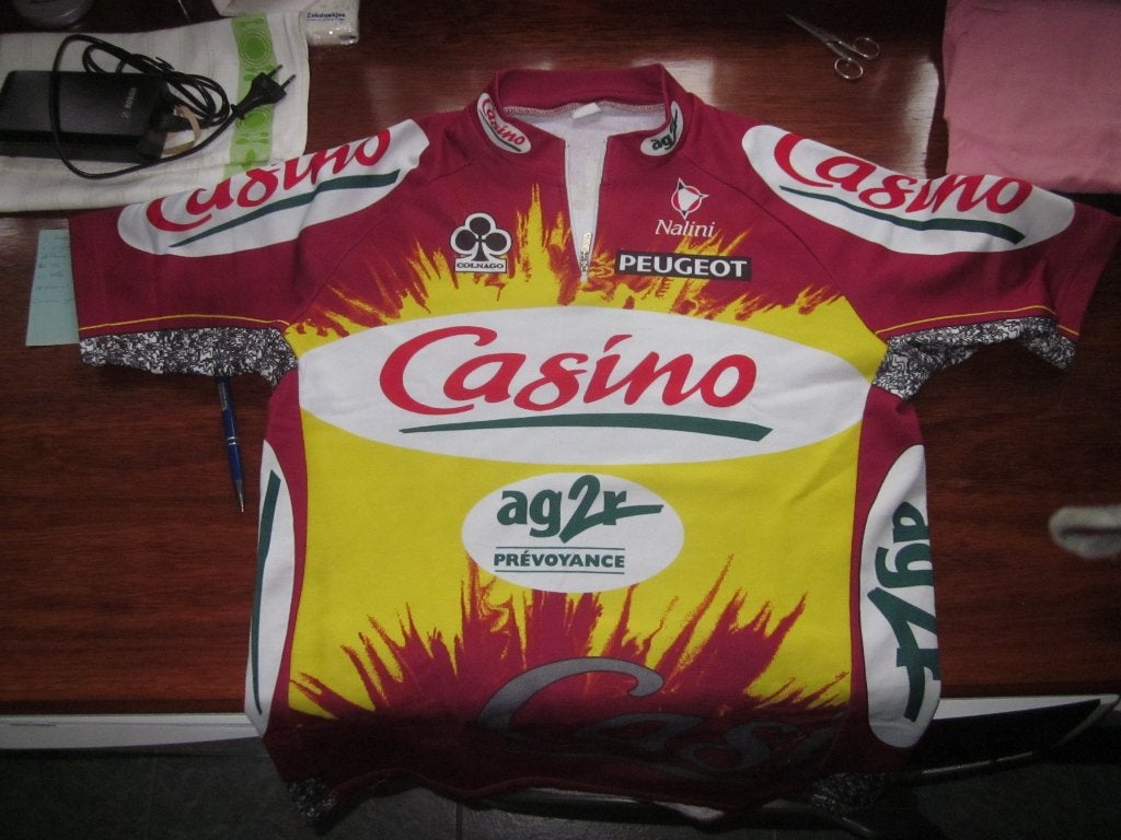 wielershirts, Fietsen en Brommers, Fietsaccessoires | Fietskleding, Heren, Ophalen of Verzenden, Zo goed als nieuw, L
