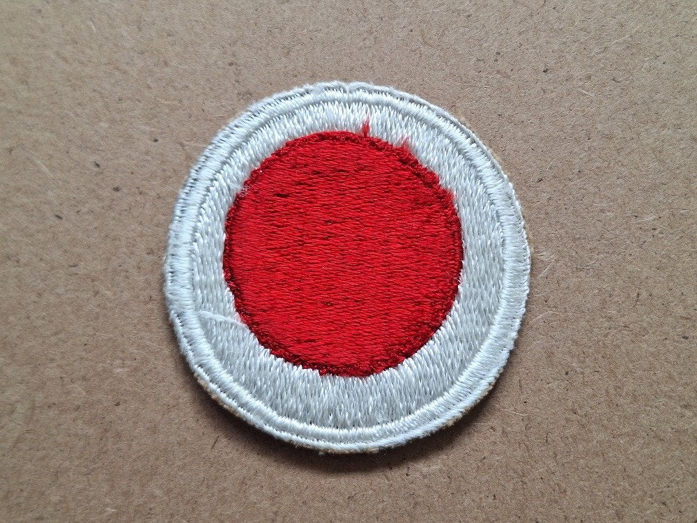 WWII US 37th Infantry Division patch, Verzenden, Amerika, Embleem of Badge