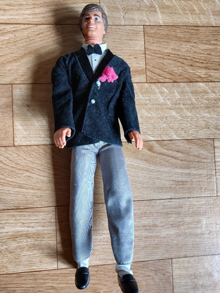 Vintage Dream Date Ken 1983 (nr. 4077) compleet, Ophalen of Verzenden, Gebruikt, Pop