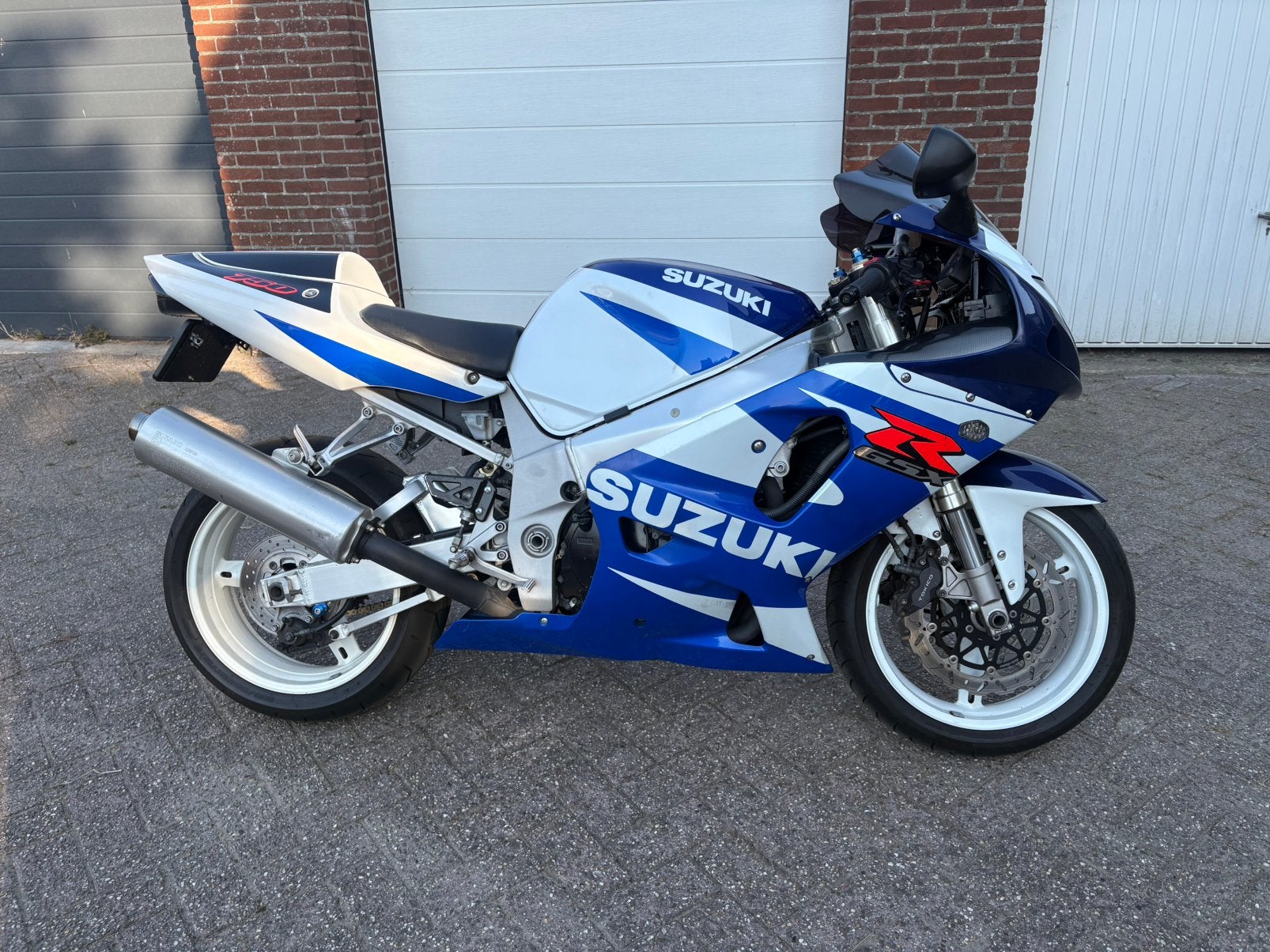 2001 Suzuki GSXR 750 K1 in zeer goede staat, 750 cc, 4 cilinders, Motorrijbewijs A, Gebruikt