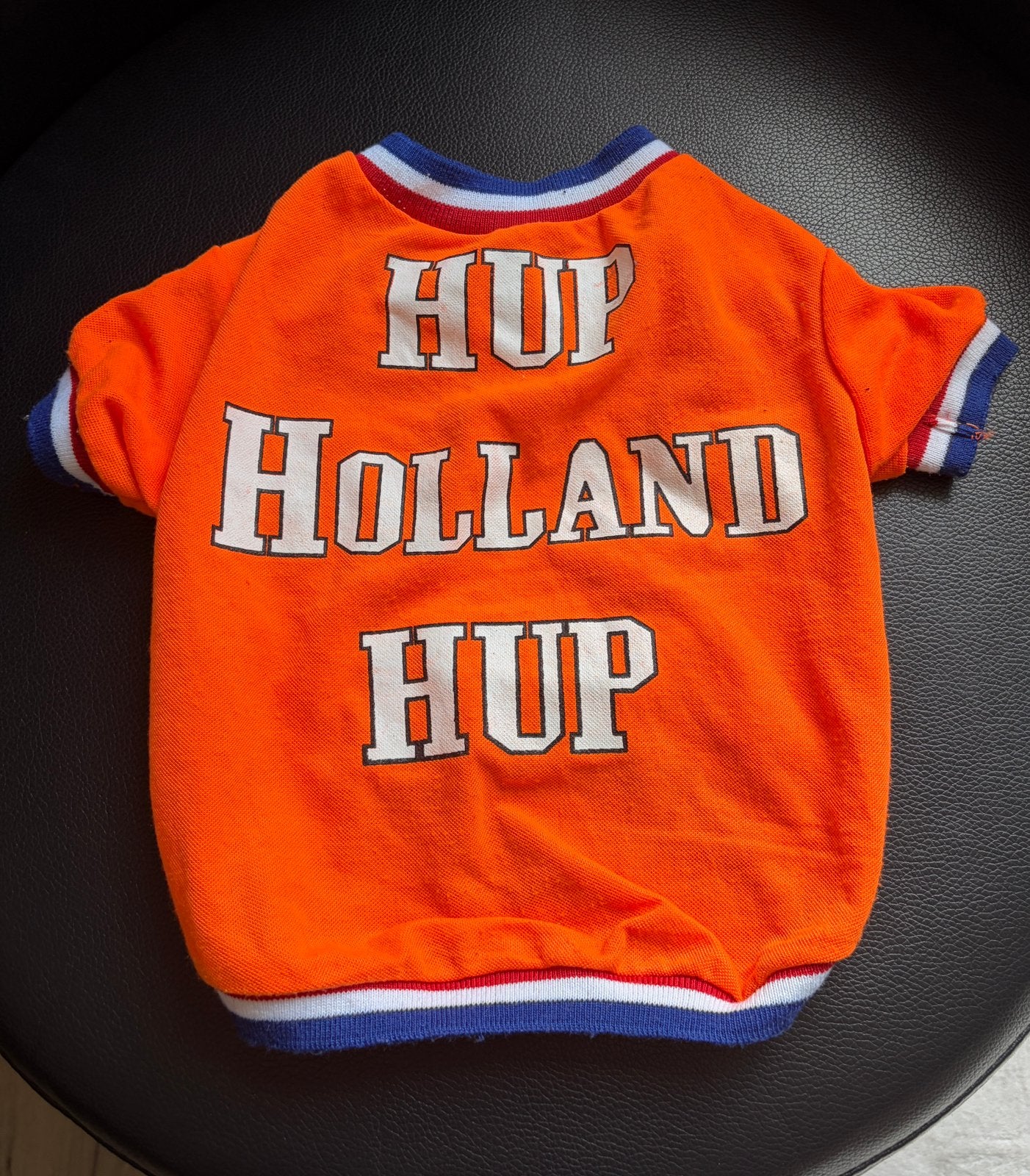 Honden shirt Oranje, Dieren en Toebehoren, Hondenkleding, Ophalen, Gebruikt, Hondenshirt