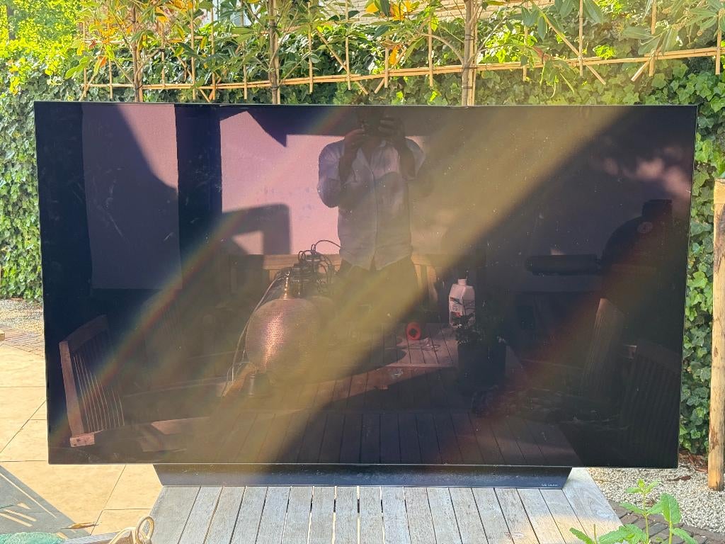 LG C1 OLED 65 Inch Scherm, Amerikaans model '22, Schade, Ophalen, Gebruikt, 100 cm of meer, 4k (UHD)