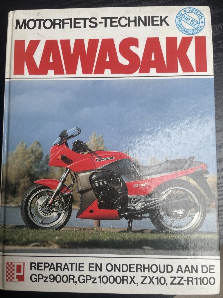 werkplaatshandboek KAWASAKI GPZ900R GPZ1000RX ZX10 ZZR1100, Ophalen of Verzenden, Kawasaki