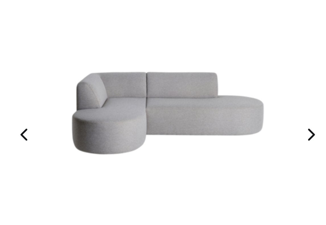 Prachtige design hoekbank nieuw in verpakking., Ophalen, Japandi, Driepersoons, Nieuw