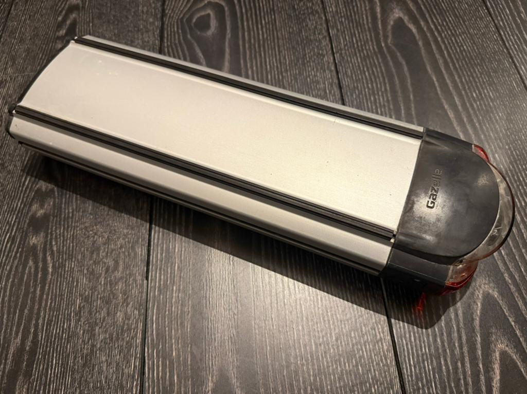 Gazelle Innergy Accu Zilver getest 5,9Ah., Fietsen en Brommers, Fietsaccessoires | Fietsaccu's, Ophalen of Verzenden, Gebruikt