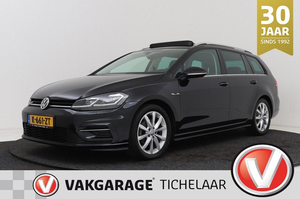 Volkswagen Golf Variant 1.4 TSI Highline Business R-line | A, Auto's, Volkswagen, Gebruikt, 4 cilinders, Zwart, 19 km/l