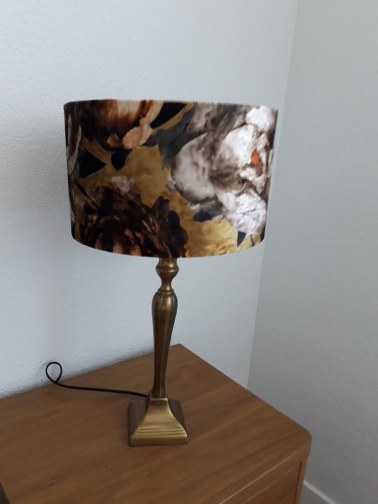 Tafel schemerlamp., Huis en Inrichting, Ophalen, Zo goed als nieuw, 50 tot 75 cm