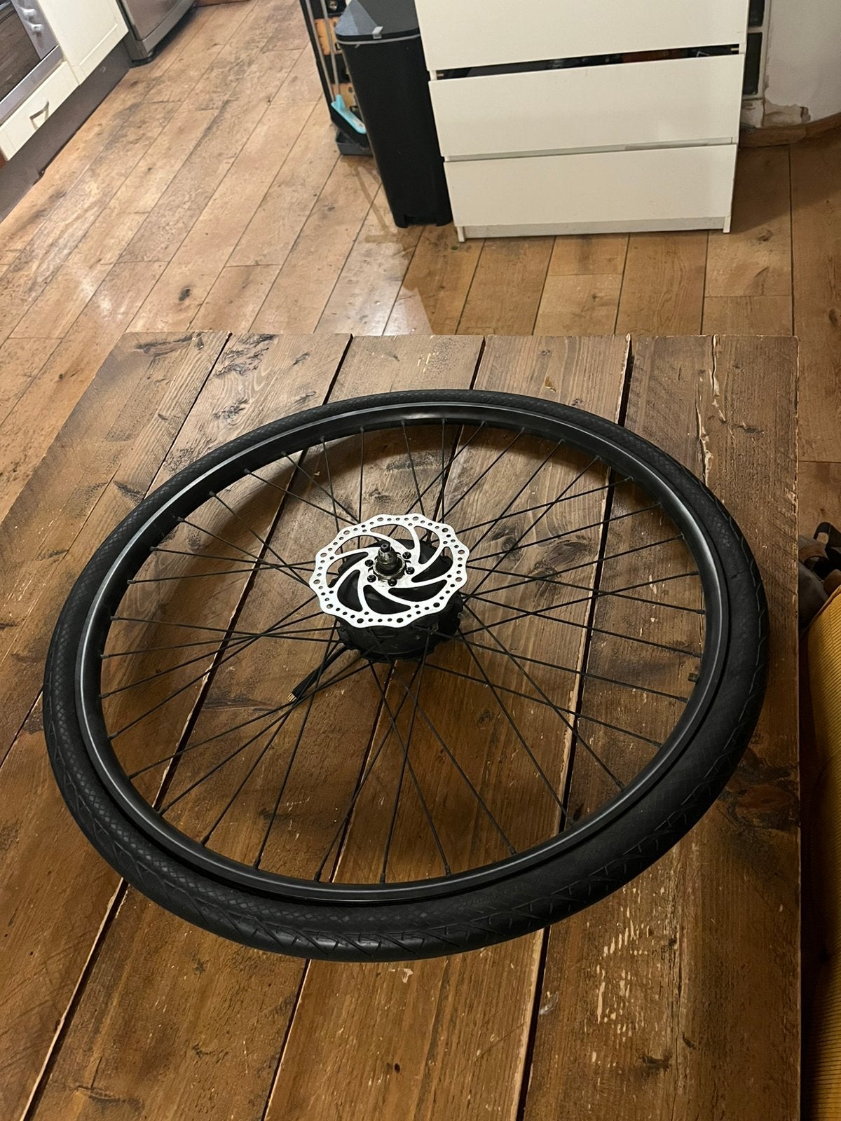 Gebruikt VanMoof S1 voorwiel, Ophalen, Zo goed als nieuw