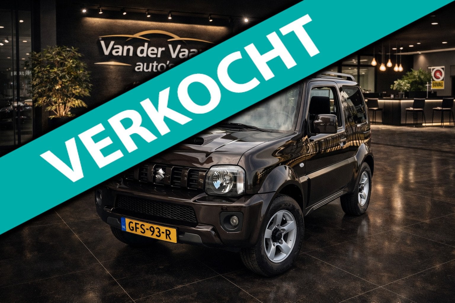 Suzuki JIMNY 1.3 Exclusive 4x4 AUTOMAAT AIRCO LMV, Auto's, Suzuki, Automaat, Gebruikt, Euro 6, Bruin