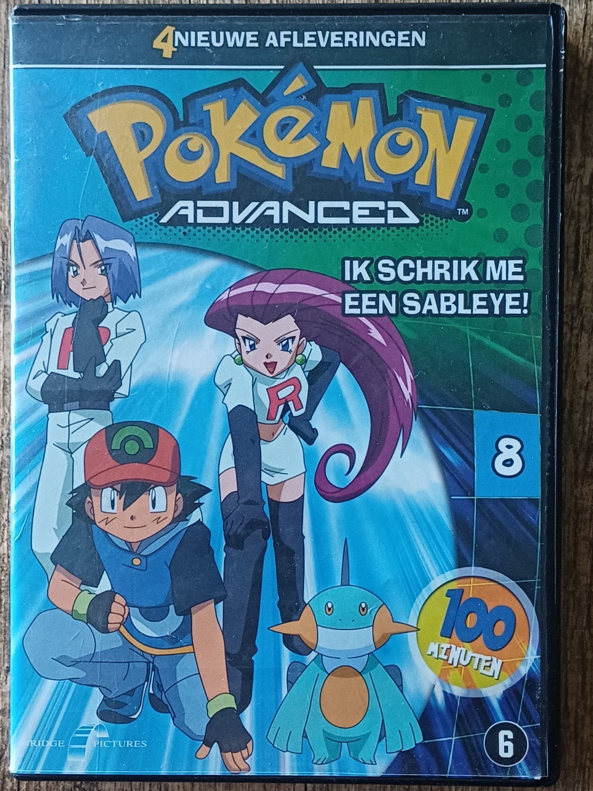Pokémon - advanced - 8 - dvd, Tekenfilm, Anime (Japans), Zo goed als nieuw, Vanaf 6 jaar