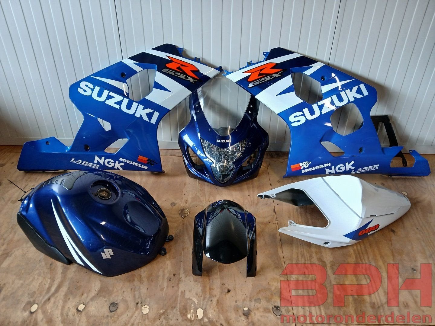 Kappenset + tank Suzuki GSX-R 600 750 K4 - K5 2004 t/m 2005, Ophalen, Gebruikt, -, -