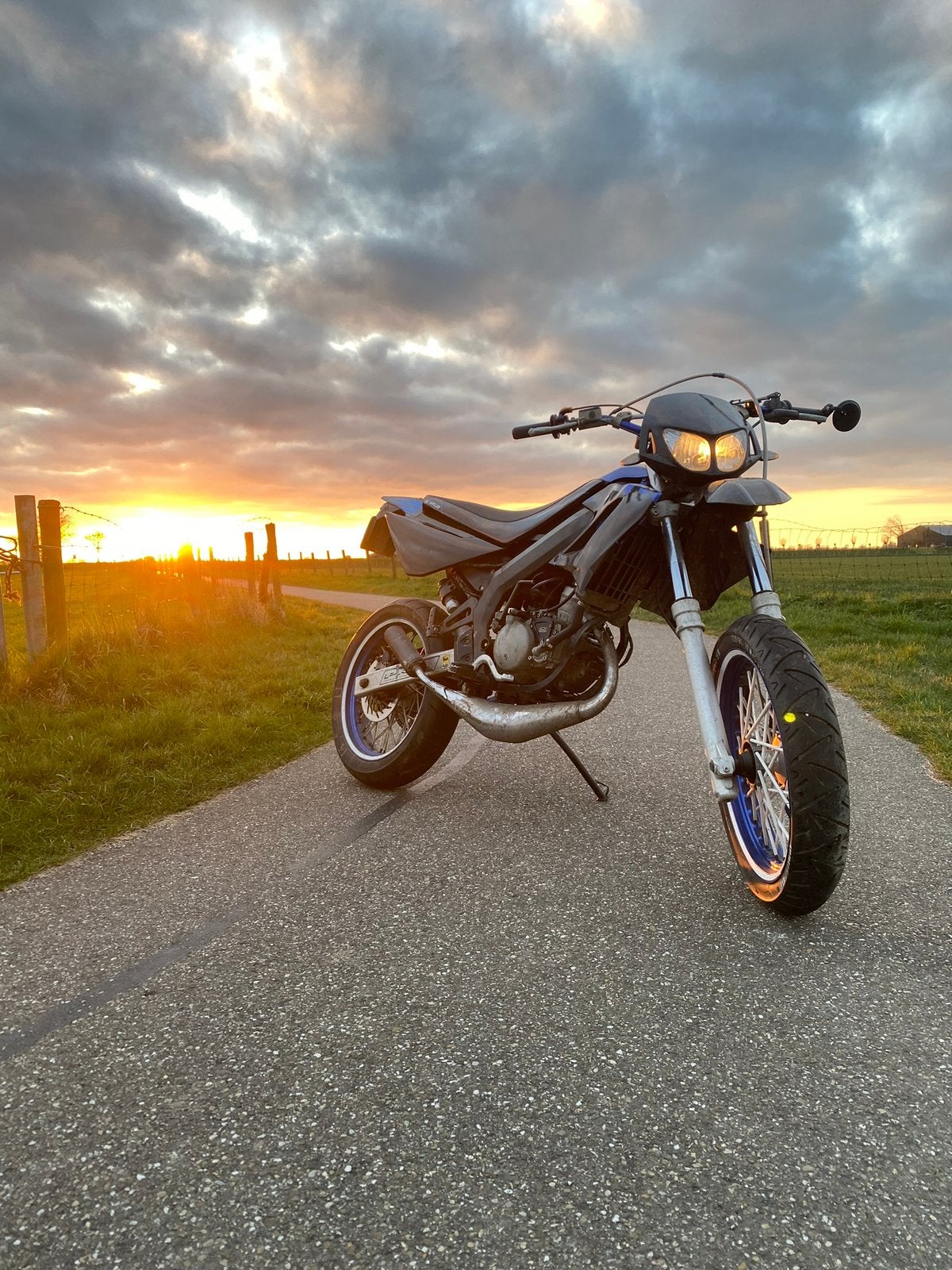 Derbi senda, Ophalen, Zo goed als nieuw