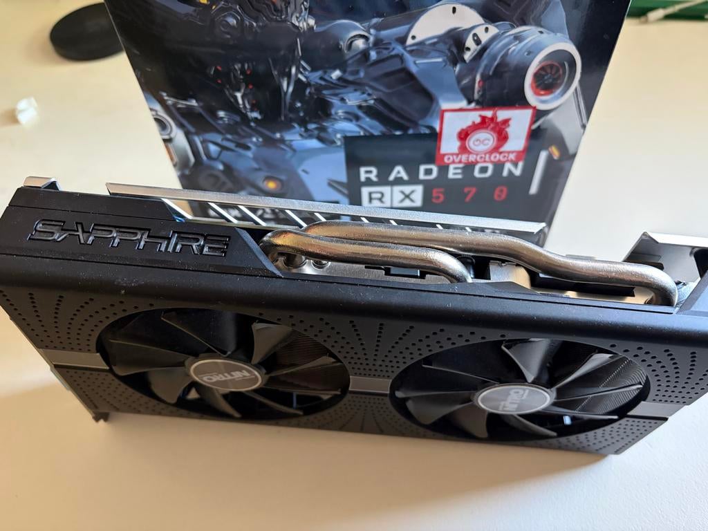 Sapphire Nitro+ Radeon RX 570 4GB GDDR5 Grafische Kaart, PCI-Express 3, Ophalen of Verzenden, HDMI, AMD