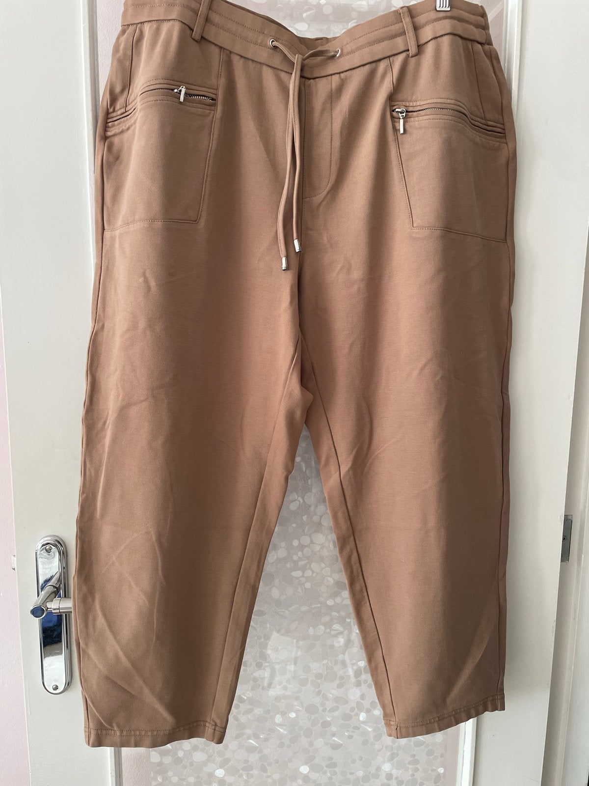 MS mode Driekwart Broek Maat 52, Bruin, Maat 46/48 (XL) of groter, Ophalen of Verzenden, Zo goed als nieuw