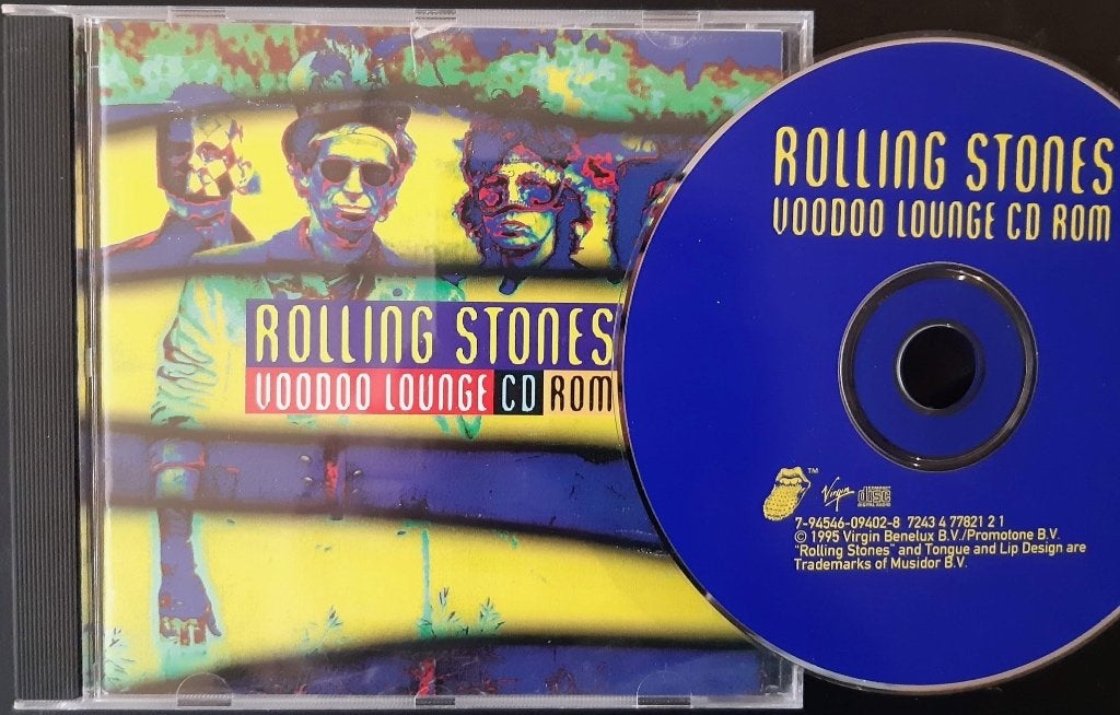 ROLLING STONES - Voodoo lounge ( PC CD Rom ), Cd's en Dvd's, Cd's | Rock, Zo goed als nieuw, Poprock, Ophalen of Verzenden
