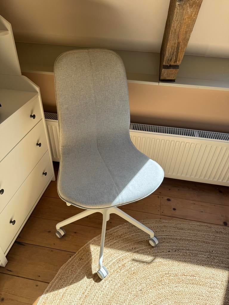 IKEA Langfjall Bureaustoel - Zo goed als nieuw, Huis en Inrichting, Ophalen, Zo goed als nieuw, Grijs, Bureaustoel