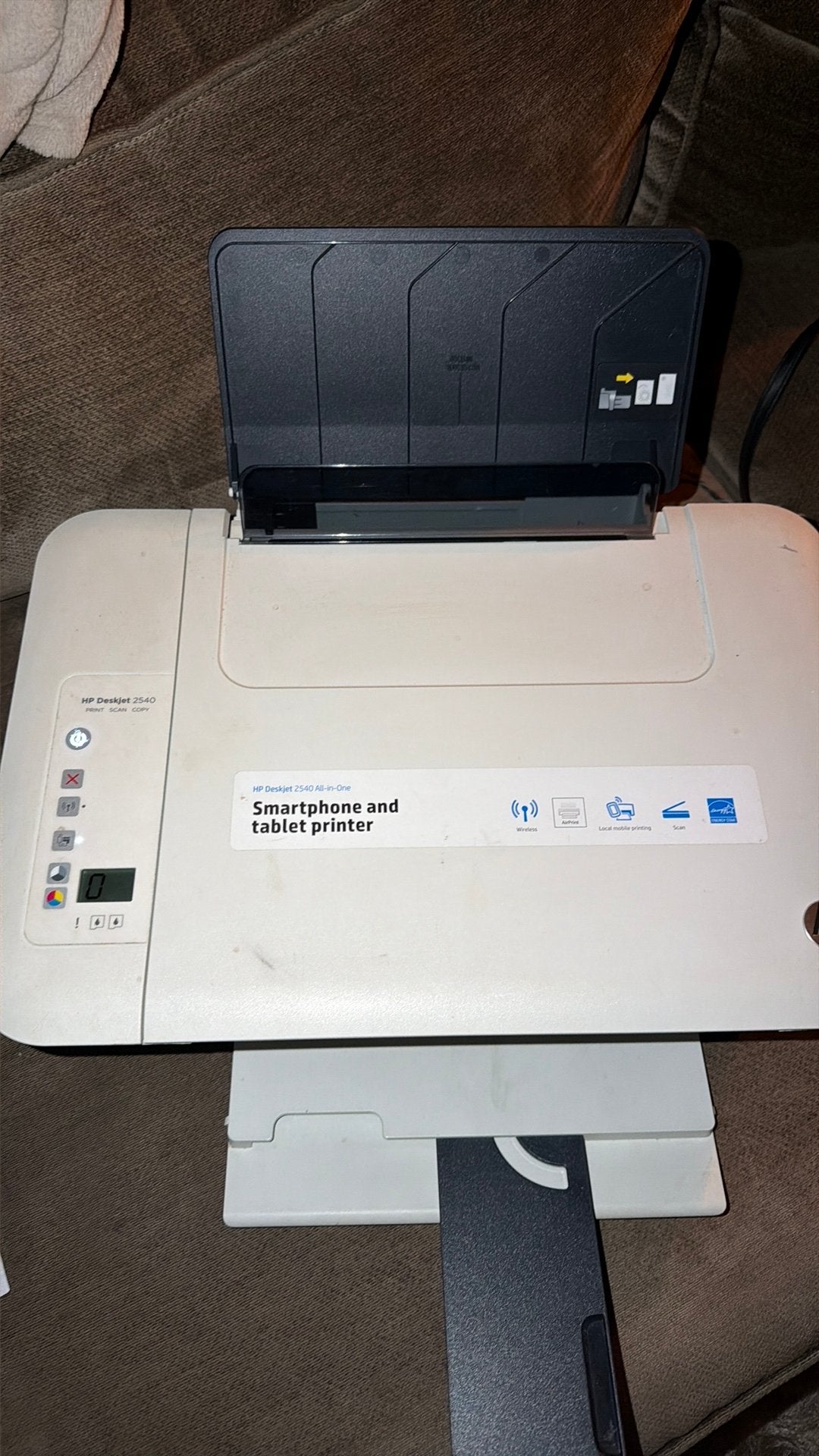 HP deskjet 2540, Computers en Software, Printers, Ophalen of Verzenden, Zo goed als nieuw, Scannen