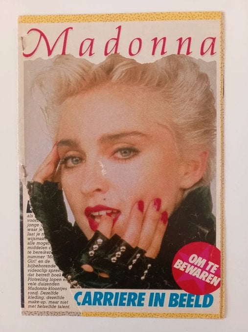 Madonna muziekspecial uit 1987, Ophalen of Verzenden, 1980 tot heden, Nederland, Knipsel(s)