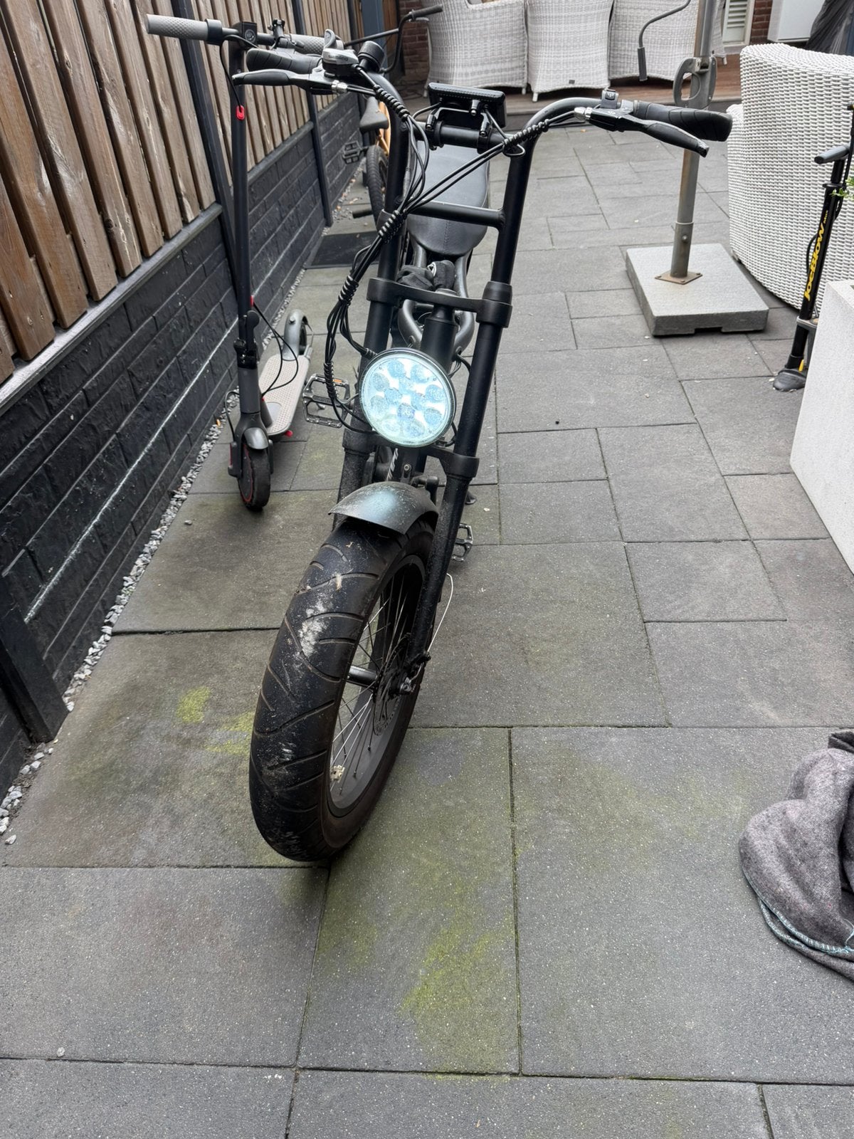 Fatbike knaap fatbike, Zo goed als nieuw, 47 tot 51 cm, 50 km per accu of meer, Ophalen