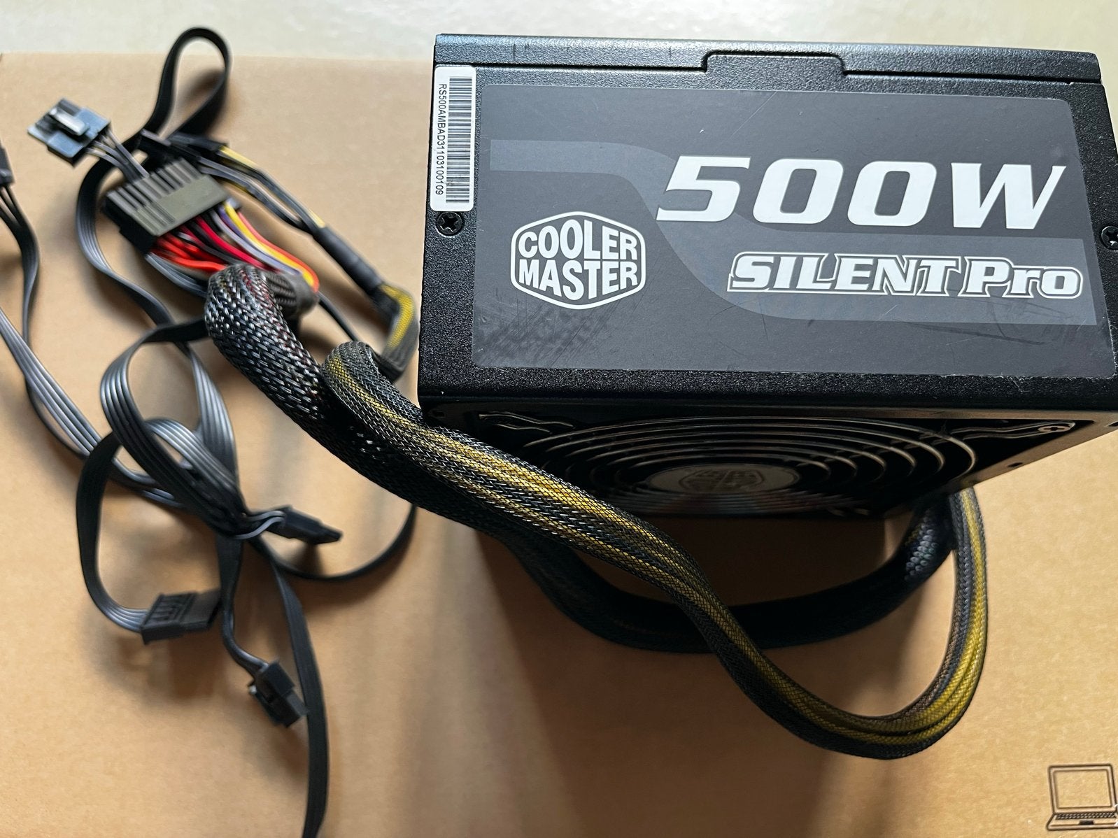 Cooler Master Silent Pro 500W Voeding (PSU), Ophalen of Verzenden, Zo goed als nieuw