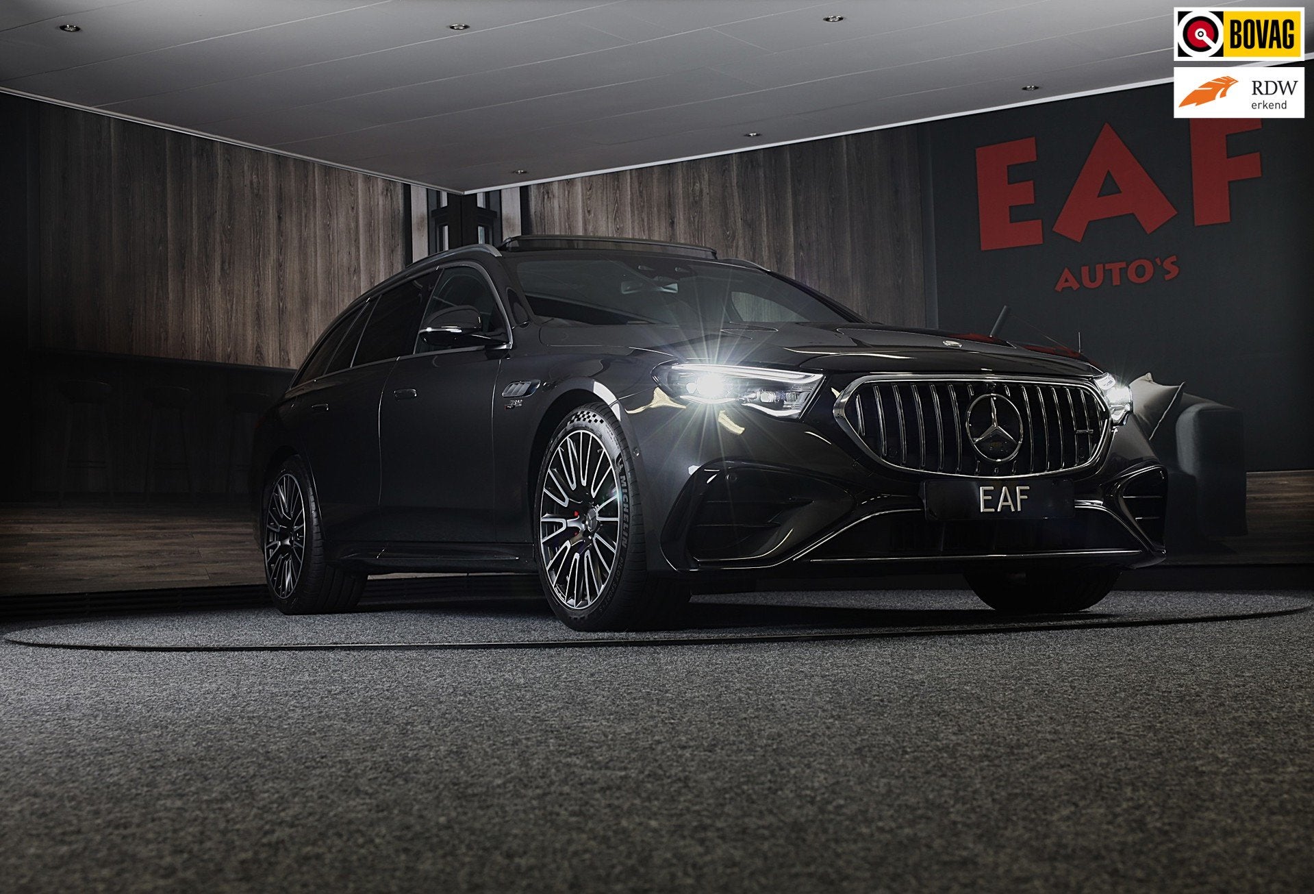 Mercedes-Benz E-klasse Estate AMG 53 4MATIC+ Night Edition /, Auto's, Mercedes-Benz, Automaat, Gebruikt, Euro 6, Leder