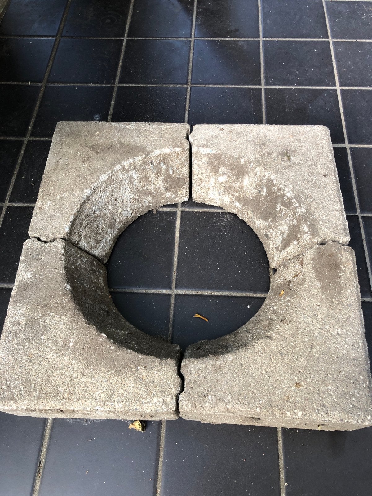 Waterdoorlatende tegel, Tuin en Terras, Tegels en Klinkers, Ophalen, Gebruikt, Overige typen, Minder dan 5 m²