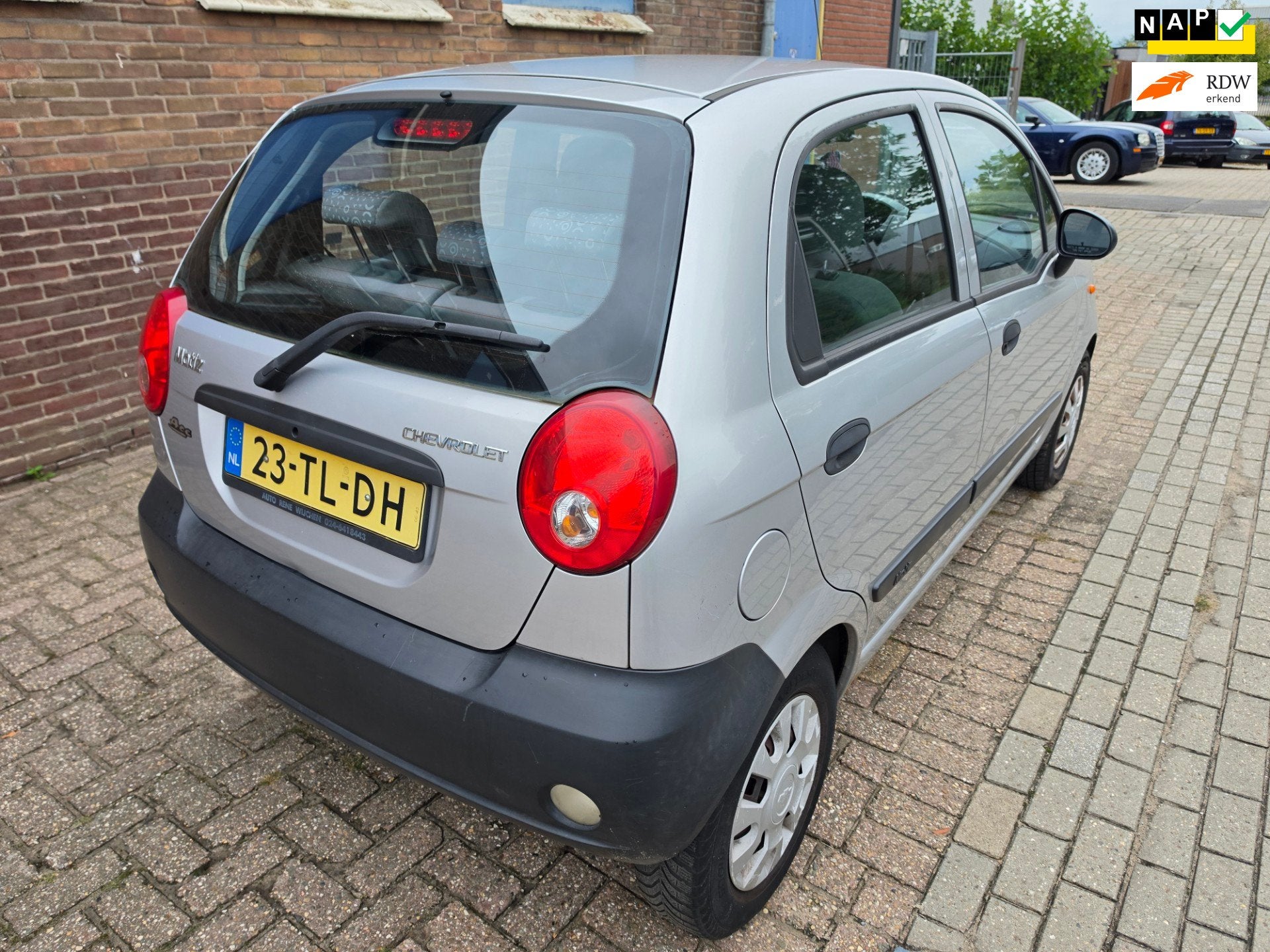 Chevrolet Matiz 0.8 Ace Nieuwe APK 125 dkm NAP 950,-, Auto's, Chevrolet, Voorwielaandrijving, Stof, Gebruikt, ABS