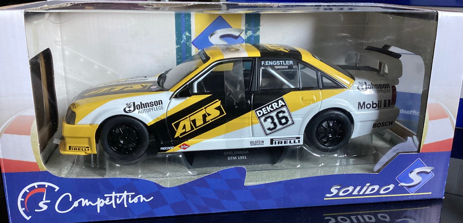 Opel Omega Evolution 500, Hobby en Vrije tijd, Modelauto's | 1:18, Ophalen of Verzenden, Zo goed als nieuw, Auto, Solido