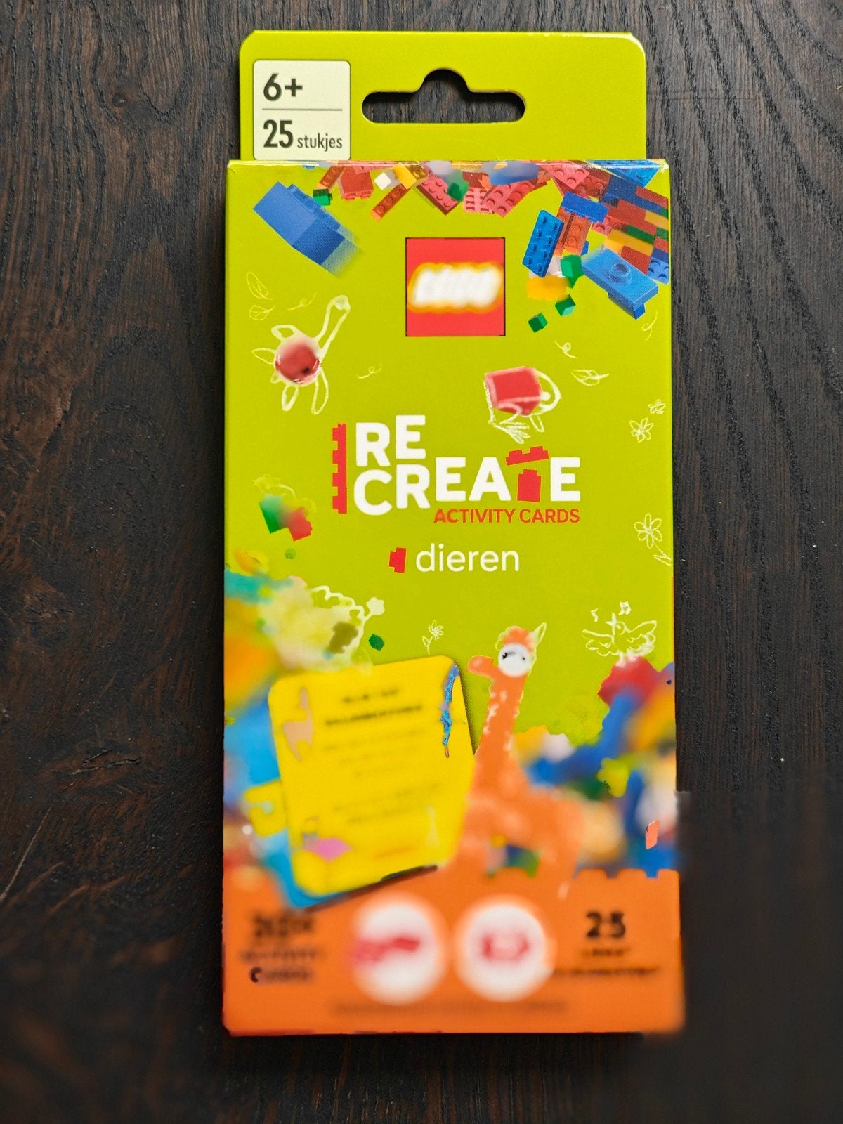 LEGO Recreate Activity Cards Dieren (25 stuks), Ophalen of Verzenden, Nieuw, Overige merken