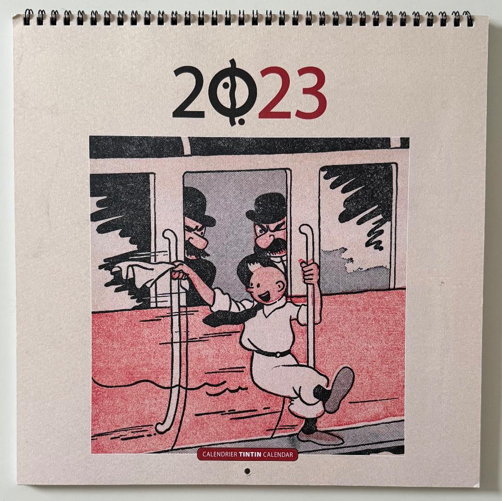 Kuifje kalenders - 2016 - 2027 - 2023, Eén stripboek, Ophalen of Verzenden, Zo goed als nieuw